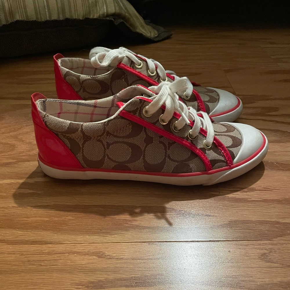 Coach tennis shoes